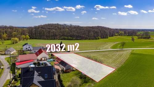 Działka mieszkaniowa Widów blisko Gliwic 0.2ha