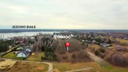 Działki budowlane w Okunince nad jeziorem Białym n
