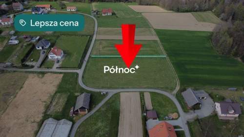 Na sprzedaż działki budowlane w Łąkcie Górnej