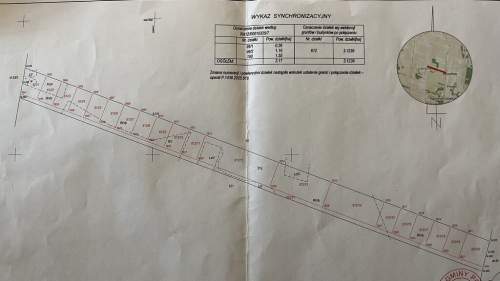 Działka 1182 m2 z WZ w Jabłonowie gm. Policzna.