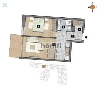 Funkcjonalnego mieszkania 40,74m2 -Łobzów