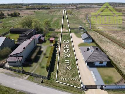 Działka 3853 m2 / ul. Przyjemna / Dźbów 