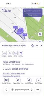 Na sprzedaż działka 59 ar Józefowo k Słupcy