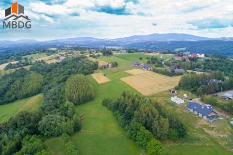 Zbydniów - widokowe, budowlane 82 ary, gm. Łapanów