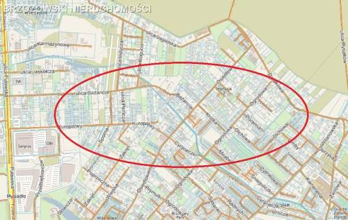 Ursynów w rejonie ulicy Kuropatwy, 1000 m2