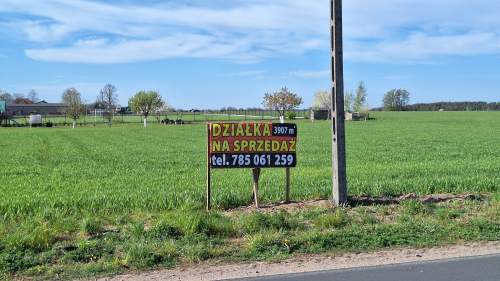 Działka budowlana 3907m2, MPZP