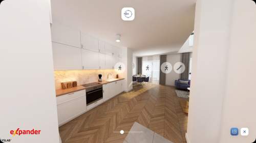 JAR 3 POKOJE 62,50 m2 Z ANTRESOLĄ 2 BALKONY