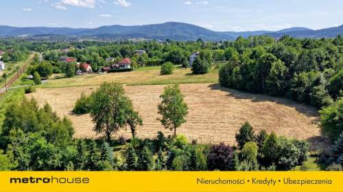 Działka inwestycyjna z widokiem na góry. 2x40arów