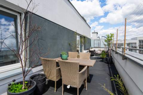 Apartament Modern Retro z dużym tarasemm Podolany