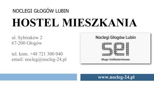 Hostel Głogów Lubin mieszkania pokoje Długo i krótkoterminow