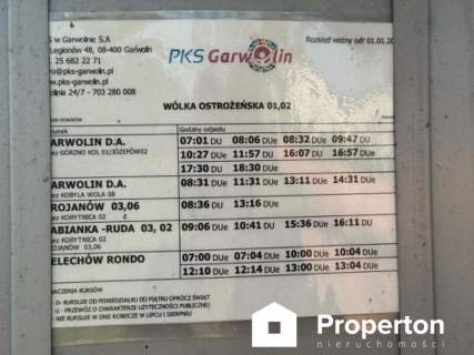 Działka bud.pod Garwolinem 1200 m2
