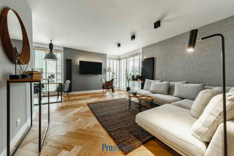 Nowoczesny i cichy apartament 2-pok. z tarasem