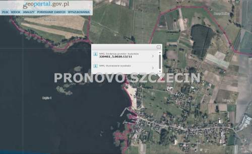 Lubczyna działka nad jeziorem sprzedaż