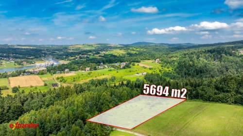 przy Lesie-na Wzgórzu-550m od Jeziora Mucharskiego