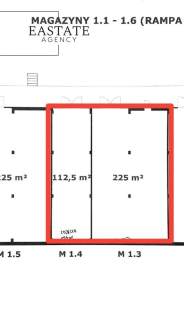 Magazyn 337,5m , Rampa, Blisko Obwodnicy, Parking