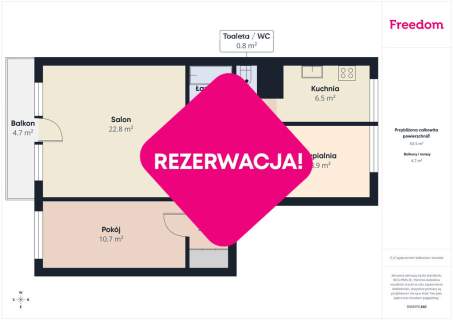 Przytulne mieszkanie z balkonem - Rezerwacja
