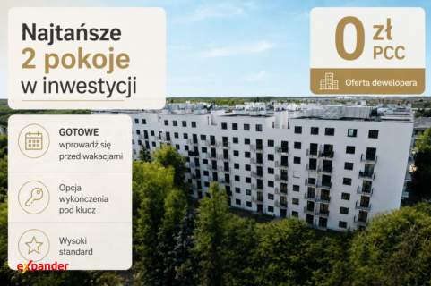 Gotowe Najtańsze 2 pokoje