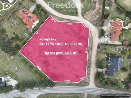 Kompleks działek inwestycyjnych, koło Grodziska M.