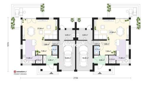 Nowoczesny bliźniak 138m2 ul. Leopolda Staffa