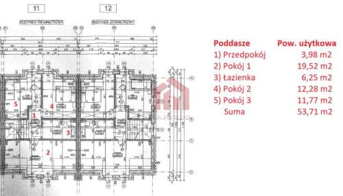 GOTOWE Ostatnie segmenty 4 POKOJE Garaz w bryle
