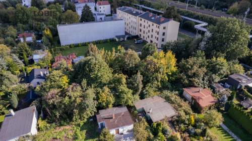 Działka dla dewelopera, 150 m do Parku Sołackiego