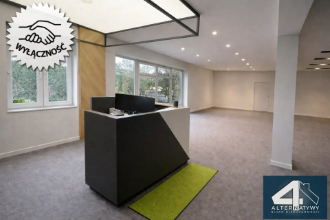 Showroom biuro magazyn przy A2