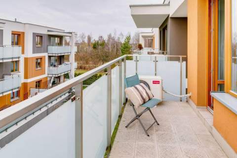 Mieszkanie z klimatyzacją i balkonem, 2 pokoje