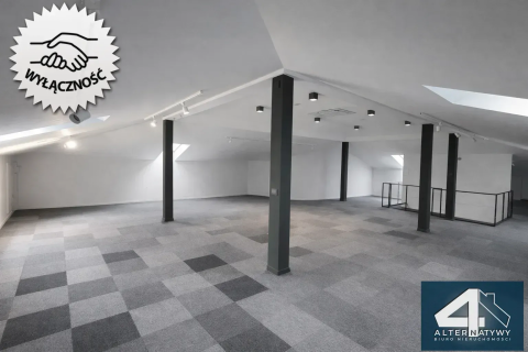 Showroom biuro magazyn przy A2
