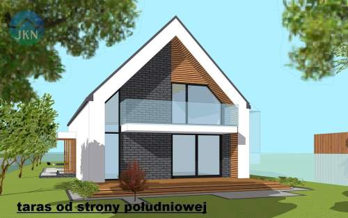 Widokowa działka z pozwoleniem na budowę