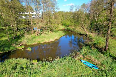 Luksusowa rezydencja z LINIĄ BRZEGOWĄ rzeki SZKWA