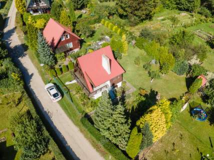 Domek pod Olsztynem z pięknym widokiem na jezioro