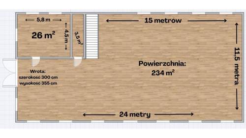 Magazyn do wynajęcia, 200 m2, Głowno