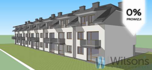 Gotowy Parter 3 pokoje 56m2. Ogród 61m2,Parking x2