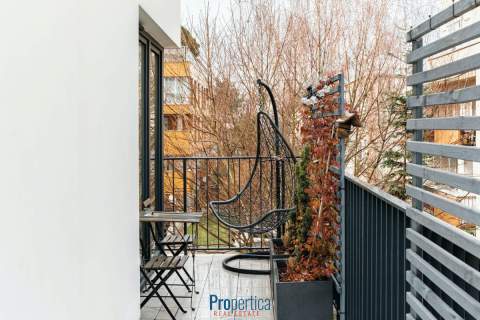 Nowoczesny i cichy apartament 2-pok. z tarasem