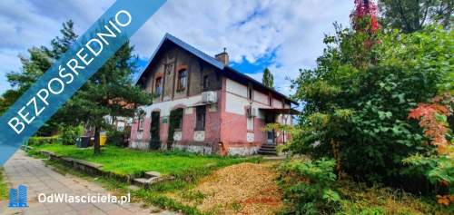 dwa mieszkania w domu jednorodzinnym łącznie 120m2 plus 500m2...