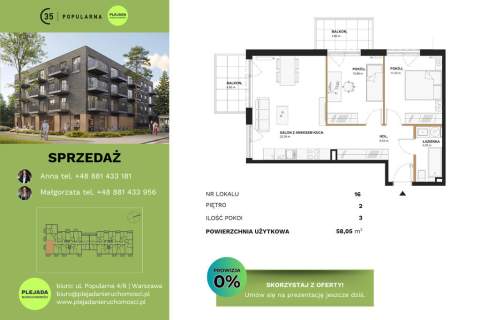 Duży balkon Park Cietrzewia Odbiór 2026 PROW.0%