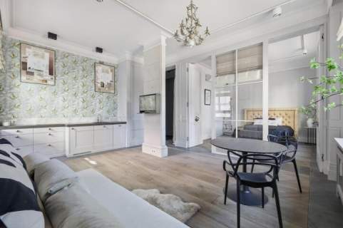 Eleganckie mieszkanie Plac Zbawiciela 49,5 m2