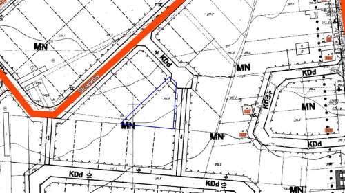 Działka budowlana Koszęcin 1325m2 Słowików