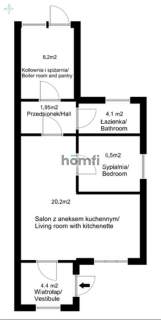 Dom w Zawałach na działce 650m2