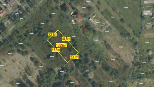 Działka budowlana Koszęcin ul. Słowików 1099m2