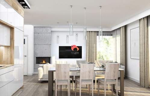 Nowy dom 132,5 m z garażem i działką   Osielsko
