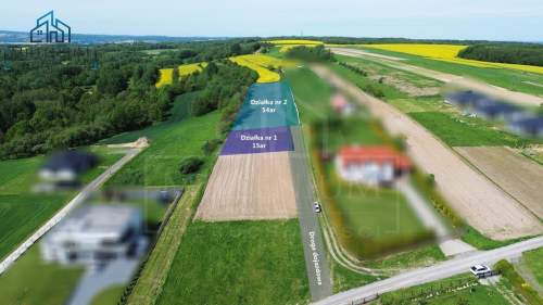 Działki Trzciana 15ar oraz 54ar WIDOKOWA OKAZJA 