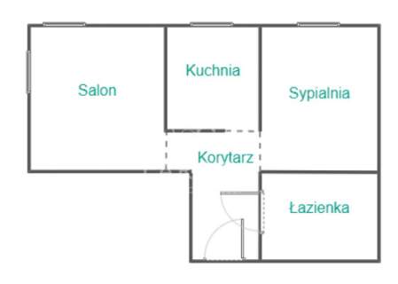 Piękny widok z okna, 2 pokoje w nowoczesnym budyn