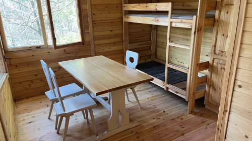 Piętrowy domek letniskowy nad jeziorem Ostrowickim Kaszuby