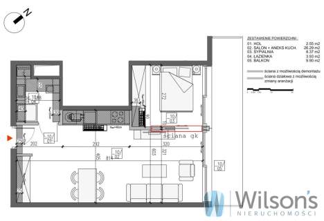 Nowoczesny apartament z widokiem na morze