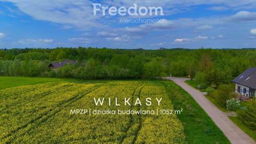 Działka budowlana Wilkasy mpzp