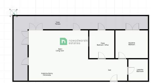 3-pokojowy apartament w inwestycji Atal Towers