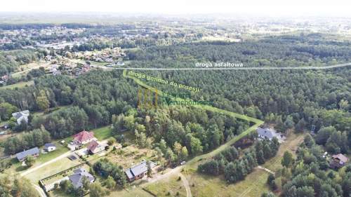 Dom przy lesie, Rakszawa, 116m2 plus garaż w bryle