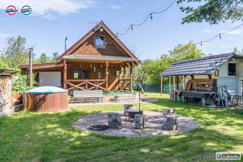 Wybitna działka ROD Szklarnia Palenisko Jacuzzi