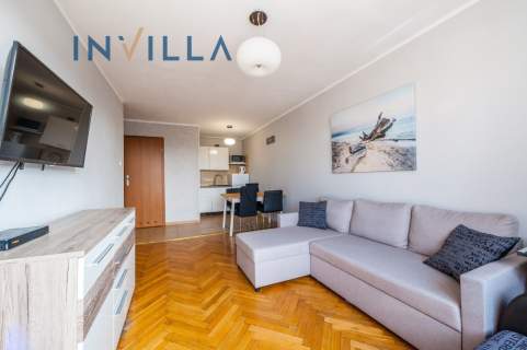 Balkon, widok na morze, styk Kamiennej/Śródmieścia